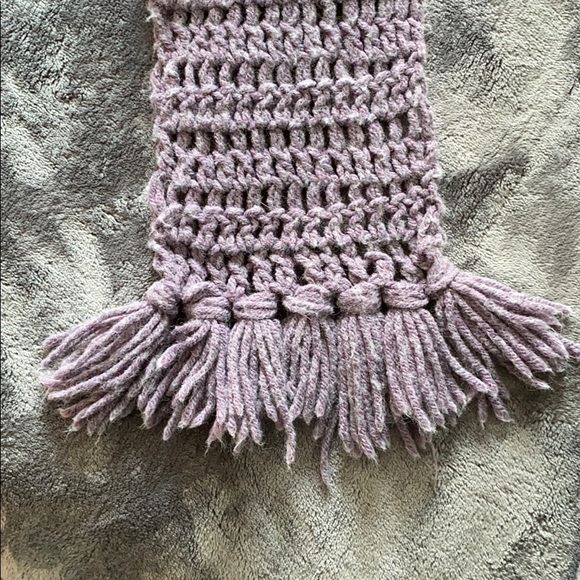 Homemade Purple Scarf - Picture 3 of 4